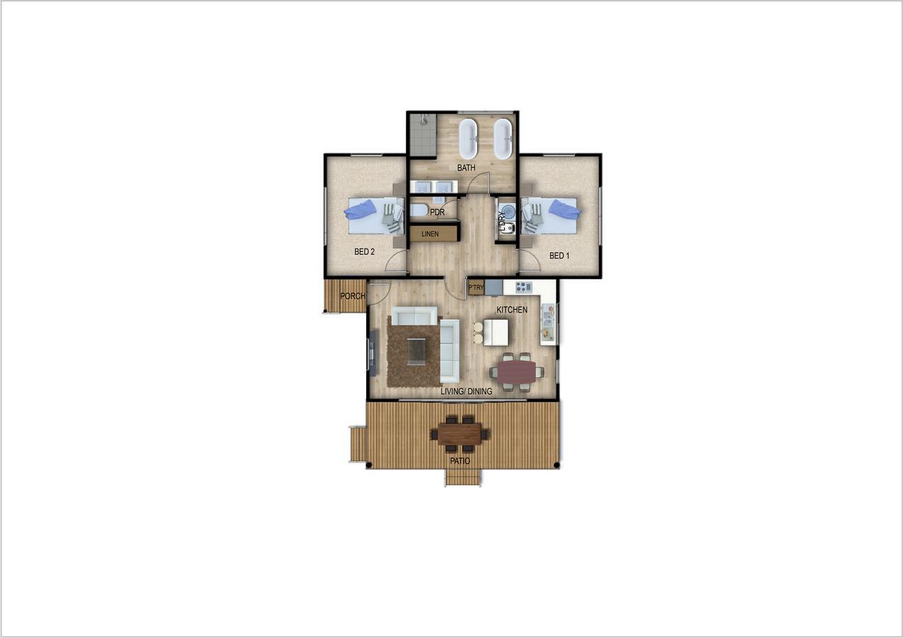 Night Sky Cottage أوهاكيون المظهر الخارجي الصورة